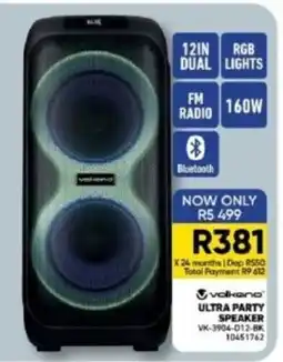 Furnmart Volkano Ultra Party Speaker offer