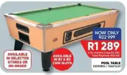 Furnmart POOL TABLE offer