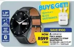 Furnmart Voltano Forte Series Leatherette Strap Smartwatch offer