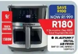Furnmart Blaupunkt Digital Air Fryer offer