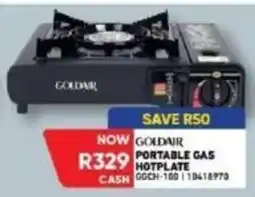 Furnmart GOLDAR PORTABLE GAS HOTPLATE offer