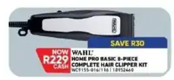 Furnmart WAHL HOME PRO BASIC 8-PIECE COMPLETE HAIR CLIPPER KIT offer