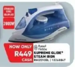 Furnmart Russell Hobbs Supreme Glide+ Steam Iron offer