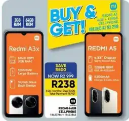 Furnmart Redmi 64GB Cellphone offer