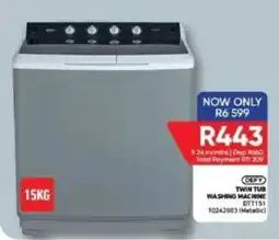 Furnmart DEFY TWIN TUB WASHING MACHINE offer
