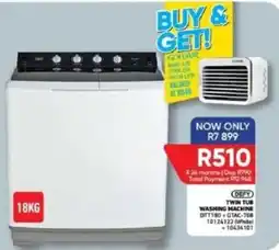 Furnmart DEFY TWIN TUB WASHING MACHINE offer