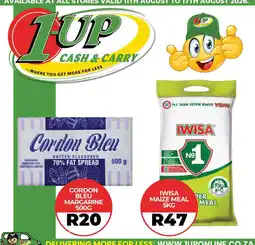 1UP Cordon Bleu Margarine offer