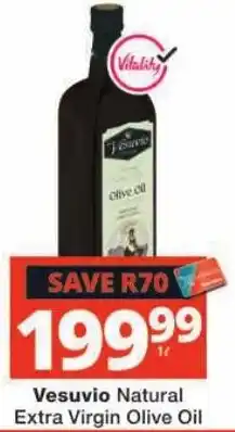 Checkers Vesuvio Natural Extra Virgin Olive Oil offer