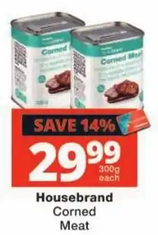 Checkers Housebrand Corned Meat offer