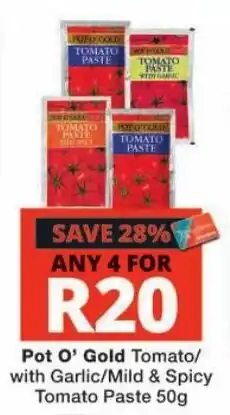 Checkers Pot O' Gold Tomato Paste offer