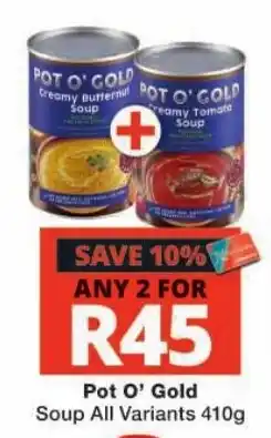 Checkers Pot O' Gold Soup All Variants offer
