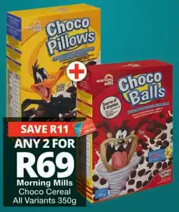 Checkers Morning Mills Choco Cereal offer