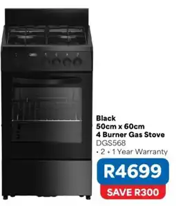 OK Furniture BEVY 4 Burner Gas Stove offer