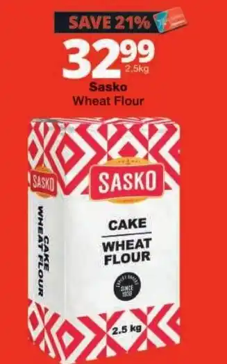 Checkers Sasko Cake Wheat Flour offer