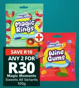 Checkers Magic Moments Magic Rings offer