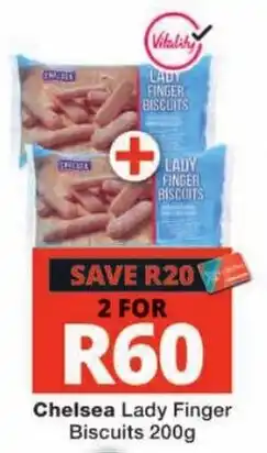 Checkers Chelsea Lady Finger Biscuits offer