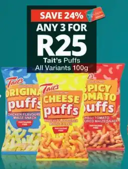 Checkers Tait's Puffs offer