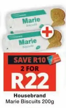 Checkers Housebrand Marie Biscuits offer