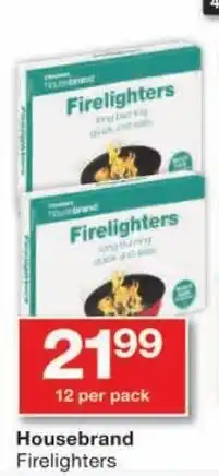 Checkers Housebrand Firelighters offer