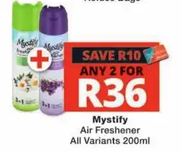 Checkers Mystify Air Freshener offer