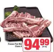 Spar Frozen Flat Rib Class A-Per Kg offer