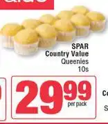 Spar Spar Country Value Queenies-10s Per Pack offer