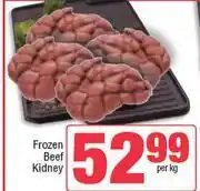 Spar Frozen Beef Kidney-Per Kg offer
