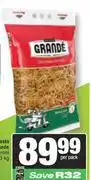 Spar 7Pasta Grande Macaroni-3Kg Per Pack offer
