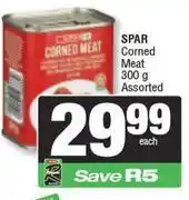 Spar Spar Corned Meat Assorted-300g Each offer