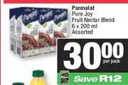 Spar Parmalat Pure Joy Fruit Nectar Blend Assorted-6 x 200ml Per Pack offer
