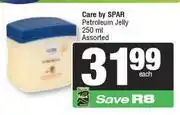 Spar Care By Spar Petroleum Jelly Assorted-250ml Each offer