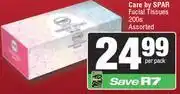 Spar Care By Spar Facial Tissues Assorted-200s Per Pack offer