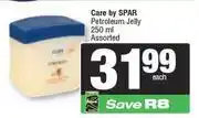 Spar Care By Spar Petroleum Jelly Assorted-250ml offer
