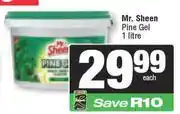 Spar Mr Sheen Pine Gel-1L offer