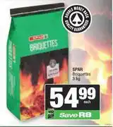 Spar Spar Briquettes-3Kg offer