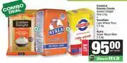 Spar Golden Delight Rice 2Kg+Snowflake Cake Wheat Flour 2.5Kg+Nyala Super Maize Meal 2.5Kg-For All offer