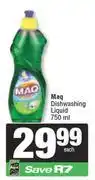 Spar Maq Dishwashing Liquid-750ml offer