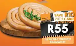 OBC Meat & Chicken OBC Chicken Braaiwors offer
