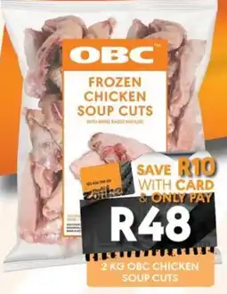 OBC Meat & Chicken OBC Frozen Chicken Soup Cuts offer