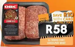 OBC Meat & Chicken OBC Ground Beef with Gizzards offer