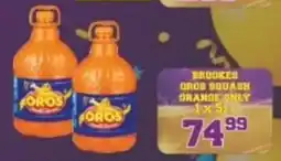 Yarona Cash And Carry Brookes Oros Squash Orange Only offer