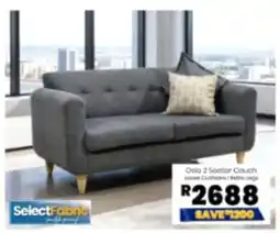 Furniture Liquidation Warehouse Oslo 2 Seater Couch offer