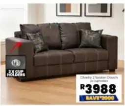 Furniture Liquidation Warehouse Charlie 2 Seater Couch offer