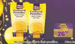 Yarona Cash And Carry MOIR'S Custard Powder offer