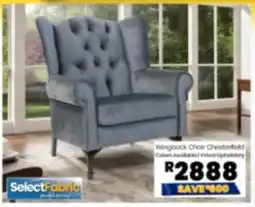 Furniture Liquidation Warehouse Wingback Chair Chesterfield offer