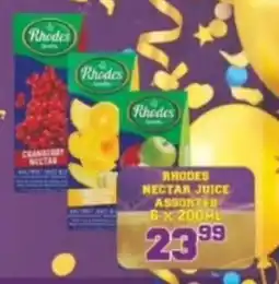 Yarona Cash And Carry Rhodes Nectar Juice Assorted offer