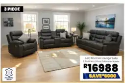Furniture Liquidation Warehouse Lola Recliner Lounge Suite offer