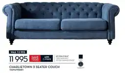 Rochester Charlietown 3 Seater Couch offer
