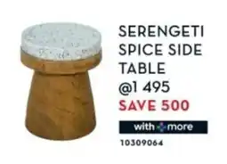 Rochester Serengeti Spice Side Table offer