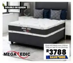 Furniture Liquidation Warehouse Mega Edic Dual Aid Mattress & Base offer